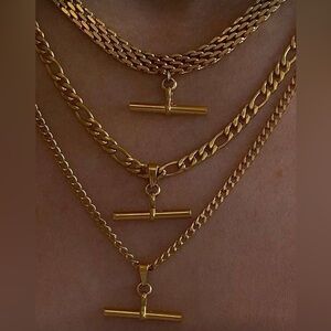 NecklaceT-Bar Pendant Q627